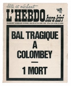 La fameuse couverture à l'origine de Charlie Hebdo