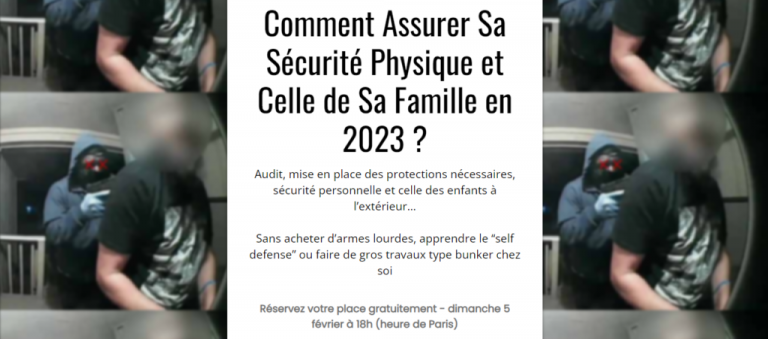 Sécurité personnelle- Famille- 2023